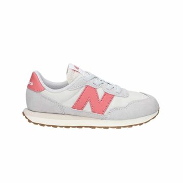 Sapatilhas de Desporto Infantis New Balance 237 Bungee Branco 33