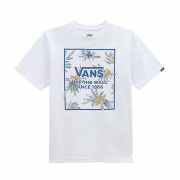 Camisola de Manga Curta Criança Vans Califlower Box-b Branco 10-12 Anos