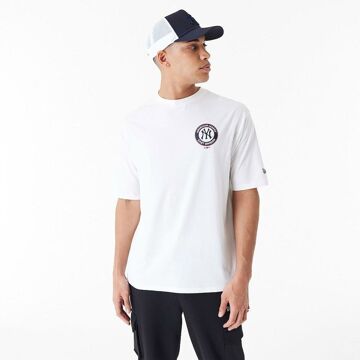 Camisola de Manga Curta Homem New Era Mlb Player Grphc os Tee Neyyan 60435538 Branco M