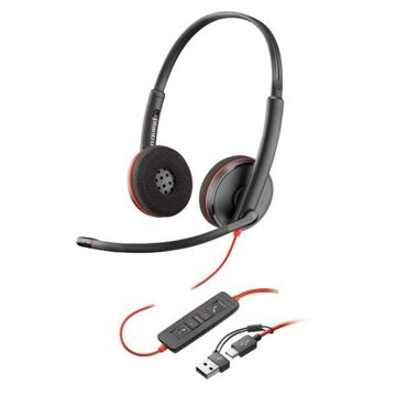 Auriculares com Microfone HP 8X228AA Preto