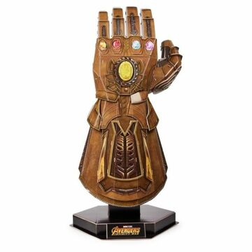 Jogo de Construção Marvel Infinity Gauntlet 142 Peças 23,8 X 25,4 X 49,2 cm Multicolor