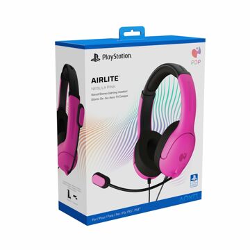 Auriculares com Microfone Pdp Airlite Cor de Rosa