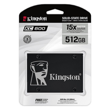 Disco Duro Externo Kingston SKC600/1024G 2.5" Ssd Preto