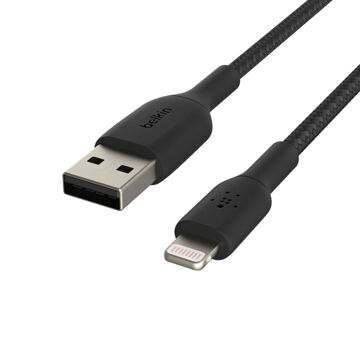 Cabo USB para Lightning Belkin CAA002BT1MBK 1 M