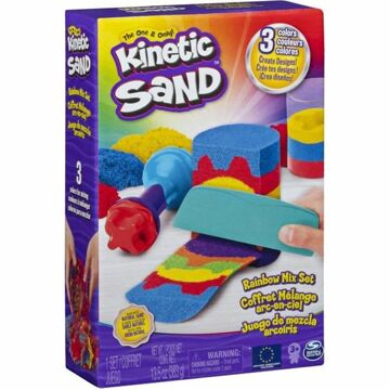 Areia Mágica Kinetic Sand 6053691 Arco-íris