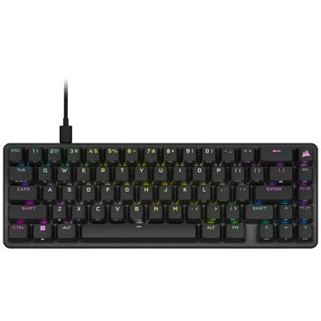 Teclado Corsair K65 Pro Mini Preto Qwerty Espanhol