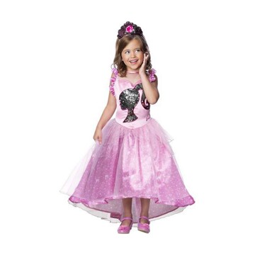 Fantasia para Crianças Rubies Barbie Princesa 3-4 Anos