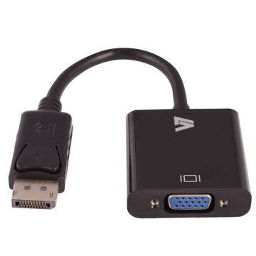 Adaptador Displayport para Vga V7 CBLDPVGA-1E Preto