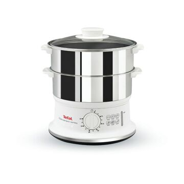 Vaporizador de Ar Quente para Alimentos Tefal VC145 Branco Aço Inoxidável Plástico 900 W 27,5 X 33,5 X 30,5 cm