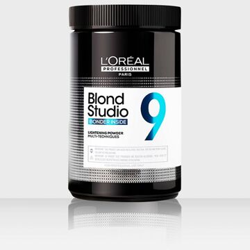 Descolorante L'oreal Professionnel Paris Blond Studio 9 Bonder Inside Cabelos Loiros (500 G)