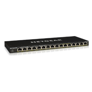 Switch Netgear GS316P-100EUS RJ-45x16 Preto