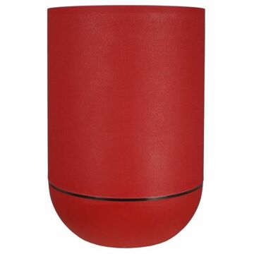 Vaso Riviera ø 50 cm Vermelho Plástico Redondo