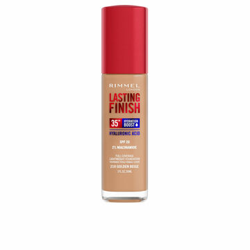 Base de Maquilhagem Cremosa Rimmel London Lasting Finish Nº 210 Golden Beige Spf 20 30 Ml