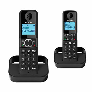 Telefone sem Fios Alcatel F860 Duo Preto