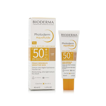 Protetor Solar com Cor Bioderma Photoderm Aquafluide Light Spf 50+ 40 Ml