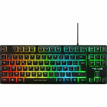 Teclado Gaming The G-lab Caesium Azerty Preto