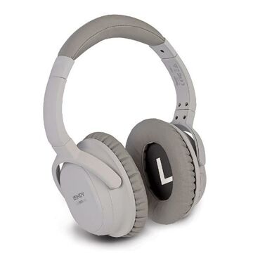 Auriculares Bluetooth com Microfone Lindy LH500XW Cinzento