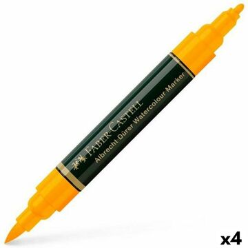 Marcadores Faber-castell Durer Amarelo (4 Unidades)