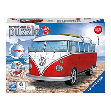 Puzzle 3D Volkswagen Van Ravensburger 12516 162 Peças