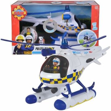 Helicóptero Simba Fireman Sam Wallaby Police Helicopter