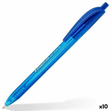 Caneta Staedtler Ball 4230 Azul 1 mm (10 Unidades)