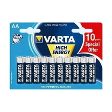 Pilhas Varta High Energy AA 10-pack (10 Peças)