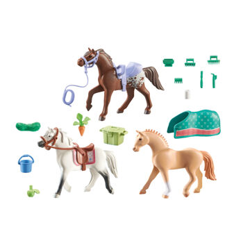 Playset Playmobil 71356 Horses Of Waterfall 28 Peças