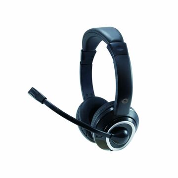 Auriculares Conceptronic Polona Branco Preto