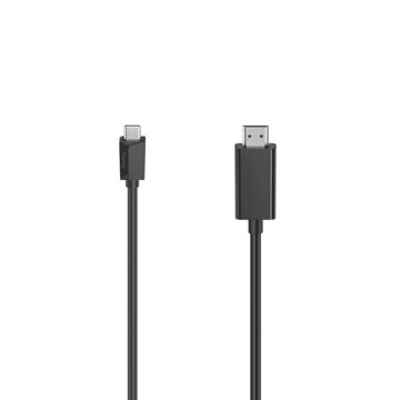 Cabo USB C para Hdmi Hama 00200718 Preto 1 M