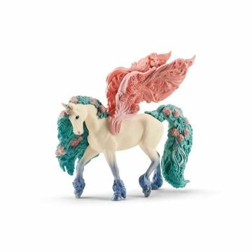 Figuras de Ação Schleich 70590 Pegasus With Flowers