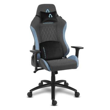 Cadeira Gaming Aggaia-dk-grey-blue Alpha Gamer