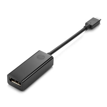 Adaptador USB C para Displayport HP N9K78AA#AC3 Preto