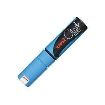 Liquid Chalk Markers Uni-ball PWE-8K Azul Claro 6 Unidades