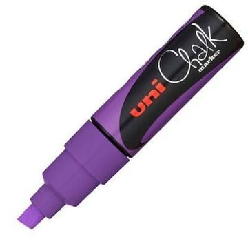 Liquid Chalk Markers Uni-ball PWE-8K Violeta 6 Unidades