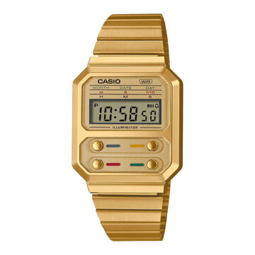 Relógio Unissexo Casio A100WEG-9AEF LED (ø 33 mm)