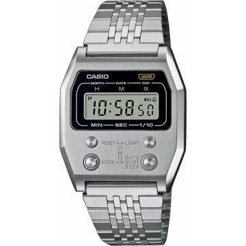 Relógio Masculino Casio A1100D-1EF Cinzento Prateado