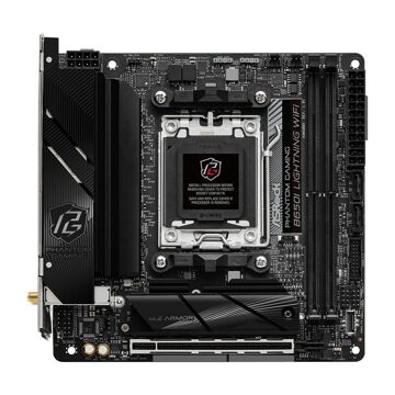 Placa Mãe Asrock B650I Lightning Wifi Intel Wi-fi 6 Amd B650 Amd AM5