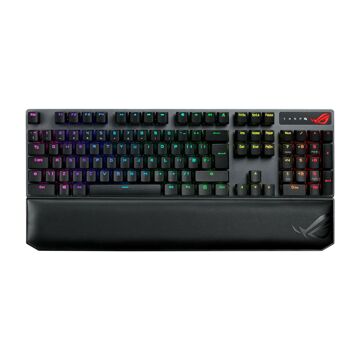 Teclado Gaming Asus Rog Strix Scope Nx Rgb Wireless Deluxe Qwerty Espanhol