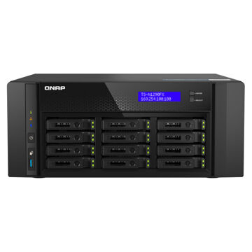 Armazenamanto em Rede nas Qnap TS-H1290FX-7232P-64G Preto