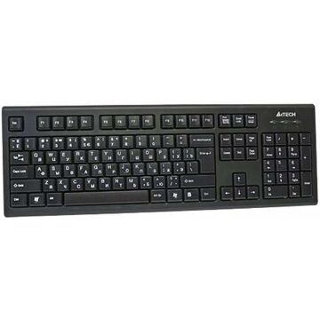 Teclado A4 Tech KR-85 Preto Inglês Eeuu Qwerty