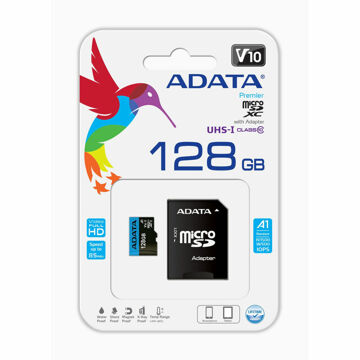 Cartão de Memória Micro Sd com Adaptador Adata Premier 128 GB