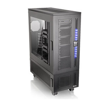 Caixa Semitorre Atx Thermaltake Core W100 Azul Preto