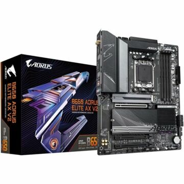 Placa Mãe Gigabyte B650 Aorus Elite Ax V2 Amd Amd B650 Amd AM5