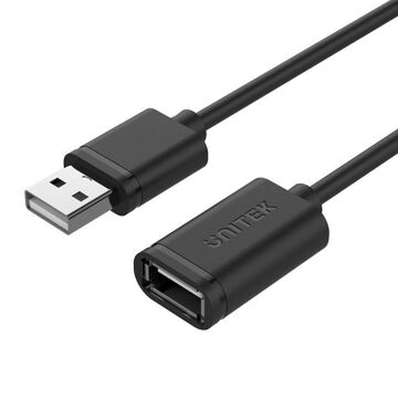 Cabo USB 2.0 Unitek Y-C418GBK Preto 5 M