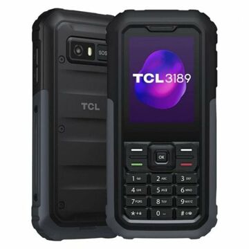 Telefone Móvel para Idosos Tcl 3189 2,4" Cinzento Preto/cinzento