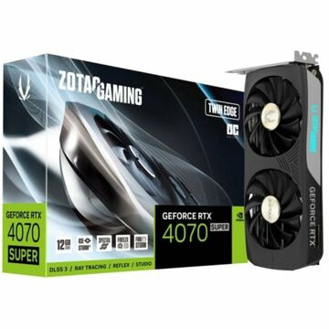 Placa Gráfica Zotac Gaming Geforce Rtx 4070 Super Twin Edge Oc Geforce Rtx 4070 12 GB Ram