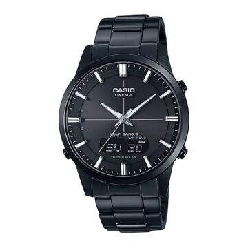 Relógio Masculino Casio Lineage Multiband 6 Tough Solar Preto (ø 40 mm)