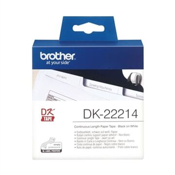 Cinta Contínua de Papel Térmico Brother ‎DK-22214 12 X 30,48 mm