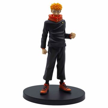 Figura Colecionável Jujutsu Kaisen Yuji Itadori 16 cm Pvc