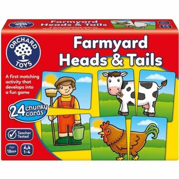 Jogo Educativo Orchard Farmyard Heads & Tails (fr)